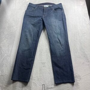 Raleigh Denim Workshop Martin Slim Straight Jeans Dark Wash Mens 36 Handcrafted